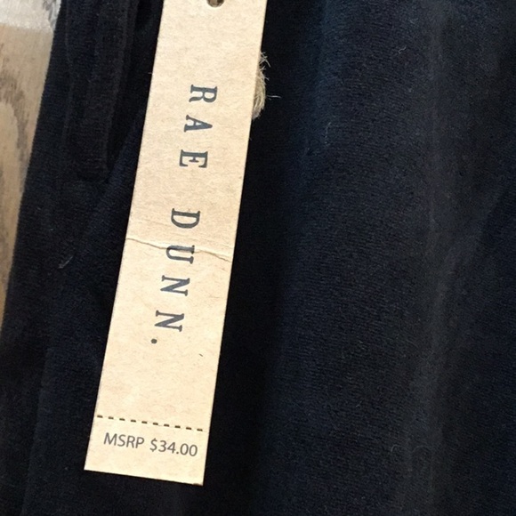 Rae dunn soft, velvet like black Halloween Trick Or Treat lounge Pants size LG - Picture 7 of 12